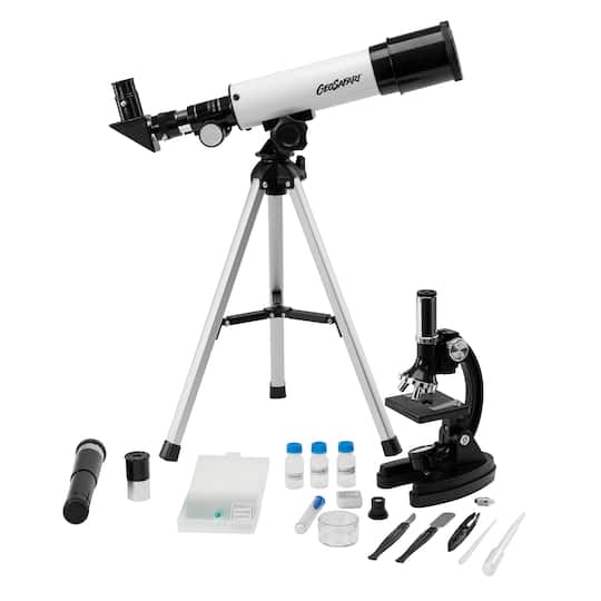 Educational Insights GeoSafari Telescope &#x26; Microscope Set